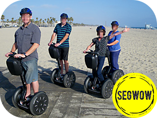 SEGWOW Original guided Segway tours Los Angeles Beverly Hills Santa Monica Venice Hollywood UCLA Malibu Griffith