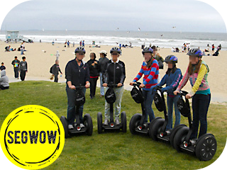 SEGWOW Original guided Segway tours Los Angeles Beverly Hills Santa Monica Venice Hollywood UCLA Malibu Griffith