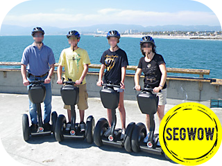 SEGWOW Original guided Segway tours Los Angeles Beverly Hills Santa Monica Venice Hollywood UCLA Malibu Griffith