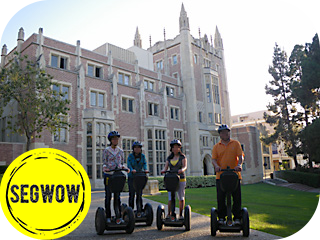 SEGWOW Original guided Segway tours Los Angeles Beverly Hills Santa Monica Venice Hollywood UCLA Malibu Griffith